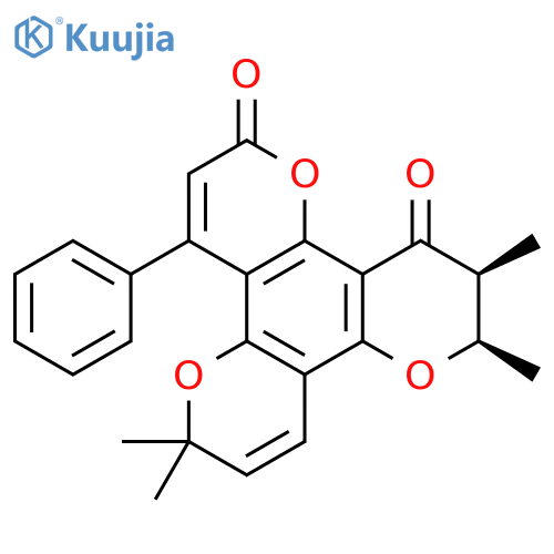 (+)-inophyllum E structure