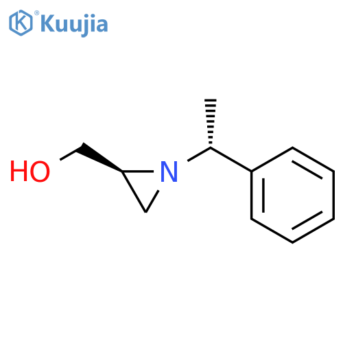 [1-(1'(R)-ALPHA-METHYLBENZYL)-AZIRIDINE-2(S)-YL]-METHANOL structure
