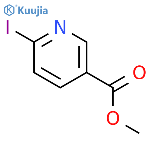 Methyl 6-iodonicotinate structure