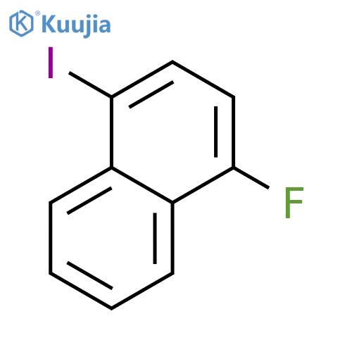 Naphthalene,1-fluoro-4-iodo- structure