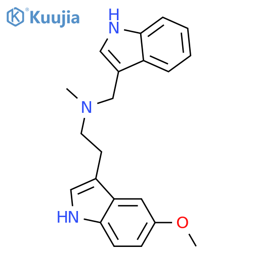 Nb-(3-Indolylmethyl)-5-methoxy-Nb-methyltryptamine structure