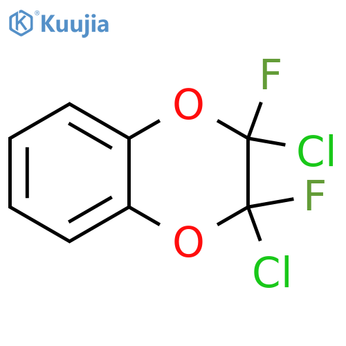 2,3-Dichloro-2,3-difluoro-1,4-benzodioxane structure