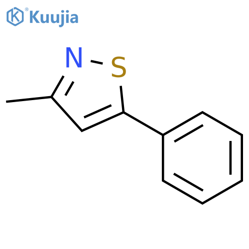 3-methyl-5-phenyl-1,2-thiazole structure