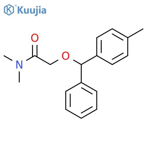 N,N-Dimethyl-2-phenyl(4-tolyl)methoxyacetamide structure