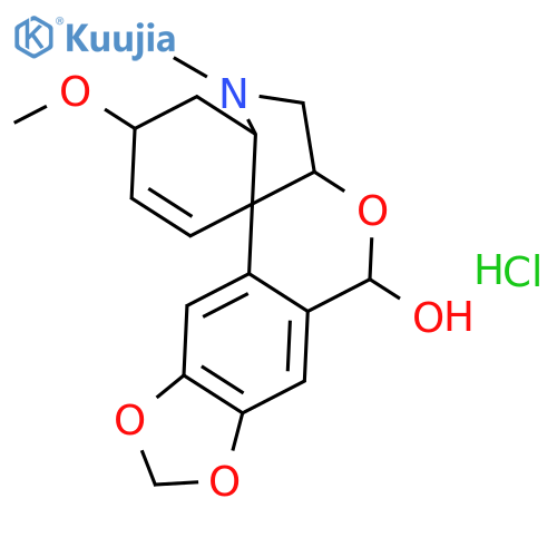 Tazettine,6a-deoxy-8-hydroxy-, hydrochloride, (6ab,8b)- (9CI) structure
