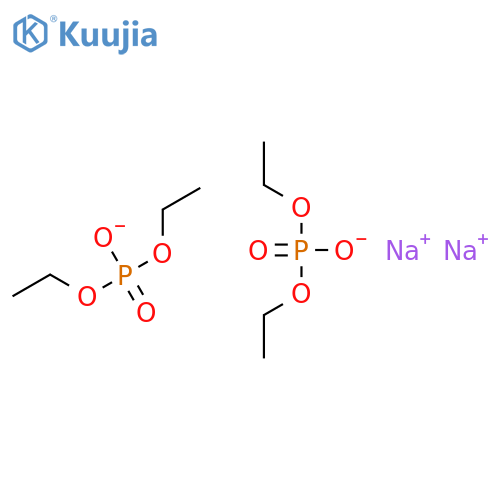 Phosphoric acid, monoethyl ester, sodium salt (1:2) structure