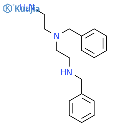 N1-(2-Aminoethyl)-N1,N2-dibenzylethane-1,2-diamine structure