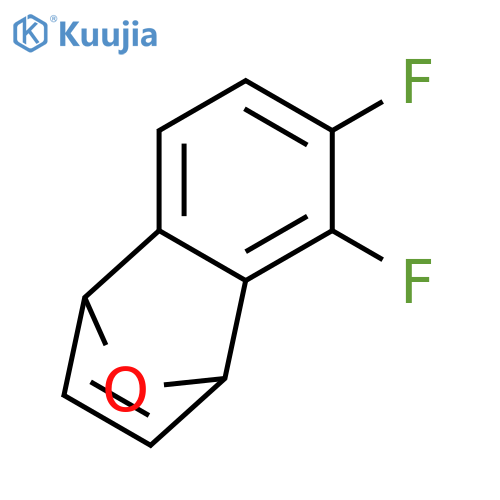 1,4-Epoxynaphthalene, 5,6-difluoro-1,4-dihydro- structure
