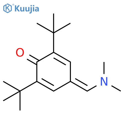 2,5-Cyclohexadien-1-one, 4-[(dimethylamino)methylene]-2,6-bis(1,1-dimethylethyl)- structure