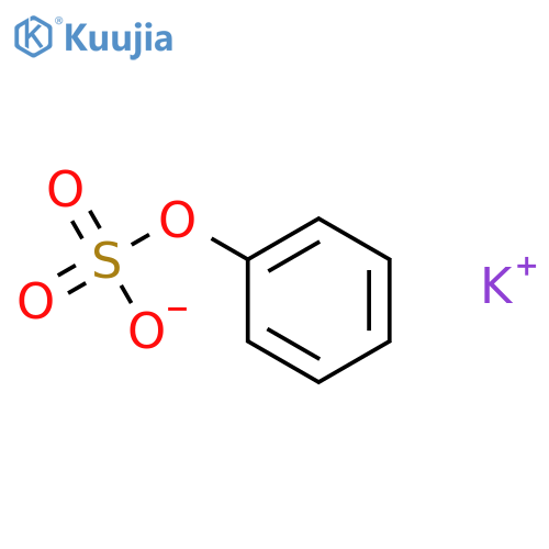 Potassium phenyl sulfate structure