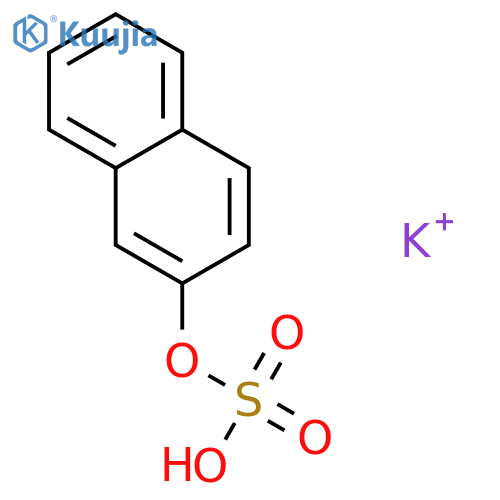 2-Naphthalenol,2-(hydrogen sulfate), potassium salt (1:1) structure