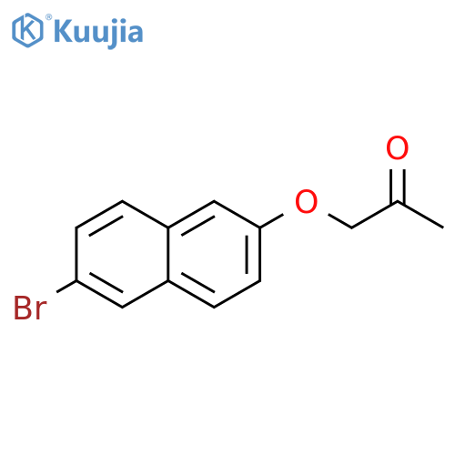 1-(6-Bromonaphthalen-2-yl)oxypropan-2-one structure