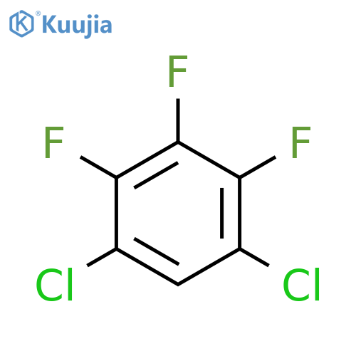 Benzene, 1,5-dichloro-2,3,4-trifluoro- structure
