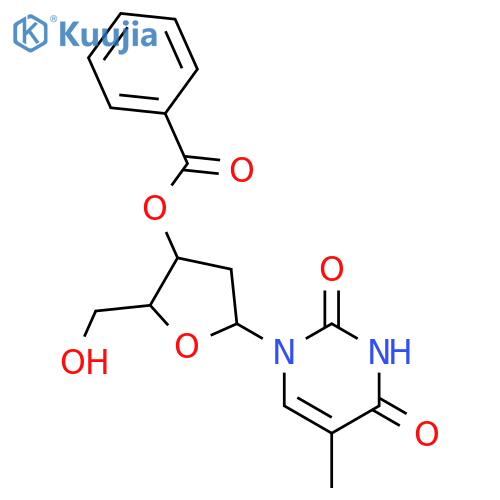 3'-O-Benzoylthymidine structure