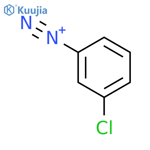 Benzenediazonium,3-chloro- structure