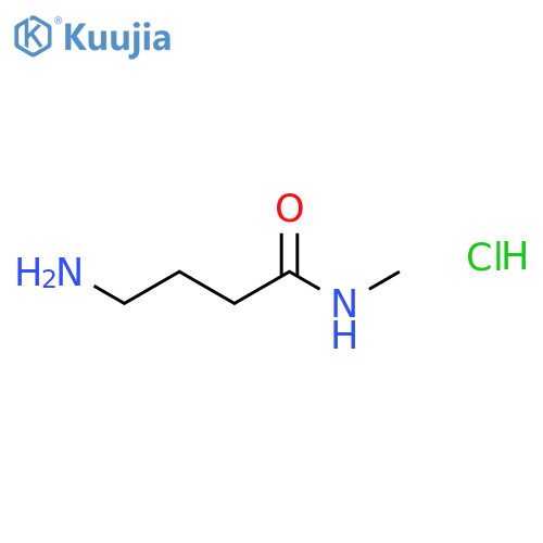 4-Amino-N-methylbutanamide hydrochloride structure