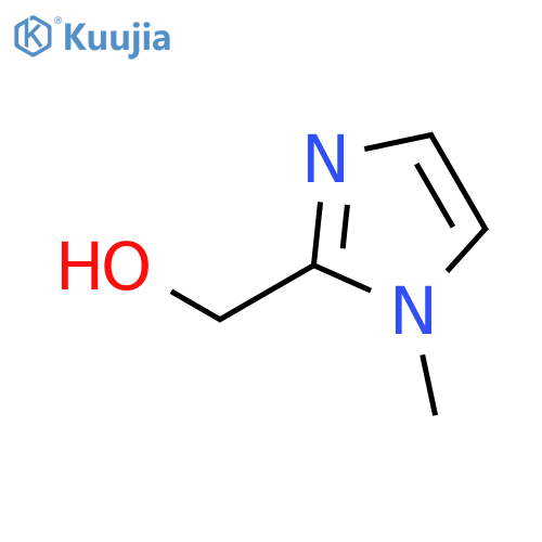 (1-Methyl-1H-imidazol-2-yl)methanol structure