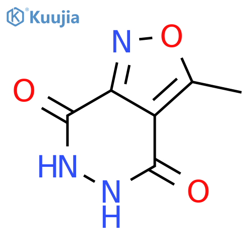 3-Methyl-5,6-dihydroisoxazolo[3,4-d]pyridazine-4,7-dione structure