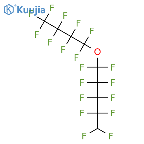 1,1,2,2,3,3,4,4,5,5-decafluoro-1-(1,1,2,2,3,3,4,4,4-nonafluorobutoxy)pentane structure