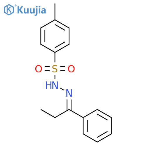 4-methyl-N''-((1E)-1-phenylpropylidene)benzenesulfonohydrazide structure