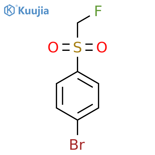 1-Bromo-4-(fluoromethylsulfonyl)benzene structure