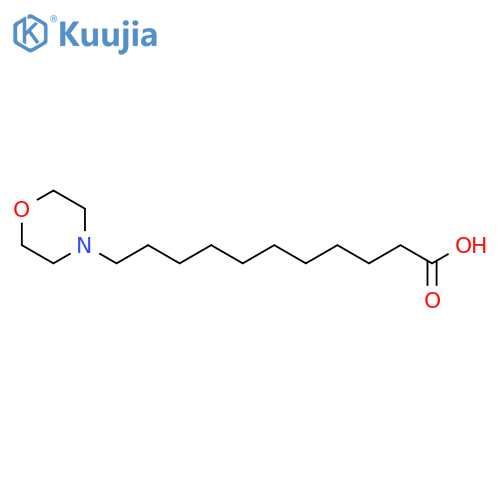 11-Morpholinoundecanoic acid structure