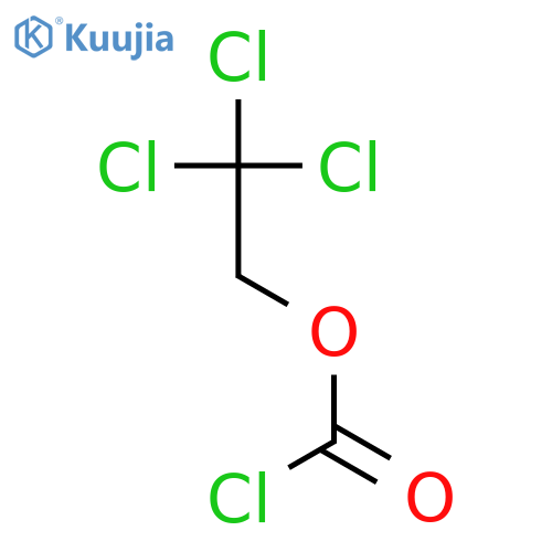 2,2,2-trichloroethyl chloroformate structure