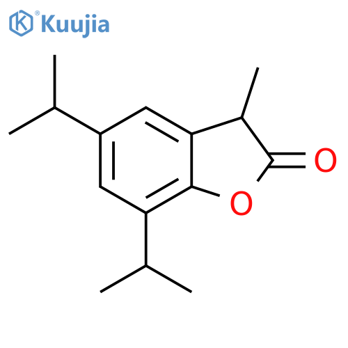 2(3H)-Benzofuranone, 3-methyl-5,7-bis(1-methylethyl)- structure