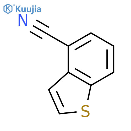 Benzobthiophene-4-carbonitrile structure