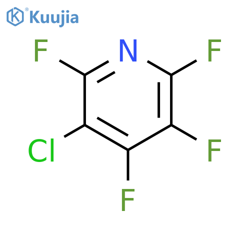 3-Chloro-2,4,5,6-tetrafluoropyridine structure