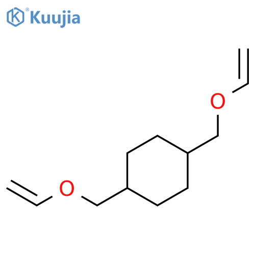 1,4-Bis((vinyloxy)methyl)cyclohexane structure