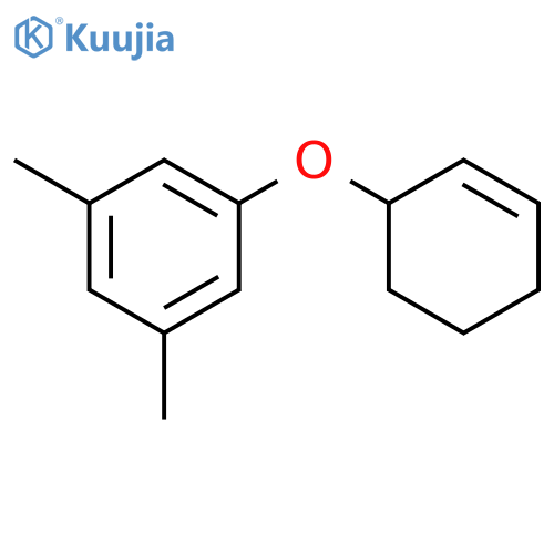 Benzene, 1-(2-cyclohexen-1-yloxy)-3,5-dimethyl- structure