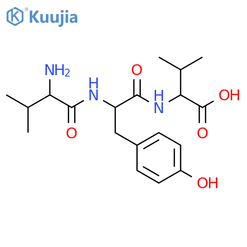 Valyltyrosylvaline structure