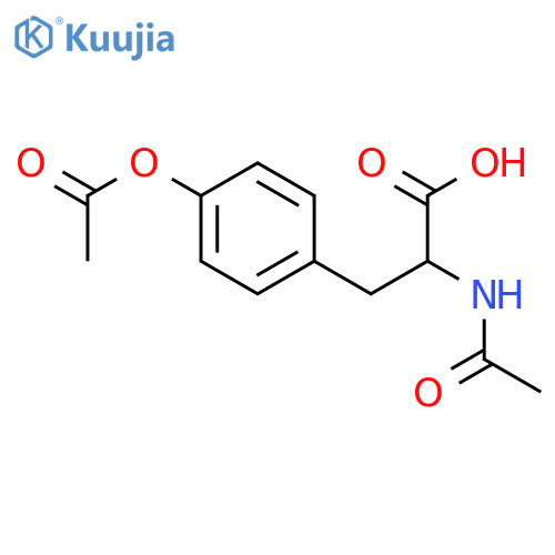 N,O-Diacetyl-L-tyrosine structure