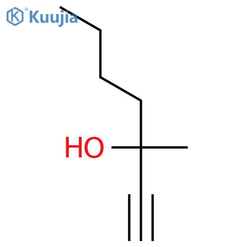 1-Heptyn-3-ol,3-methyl- structure
