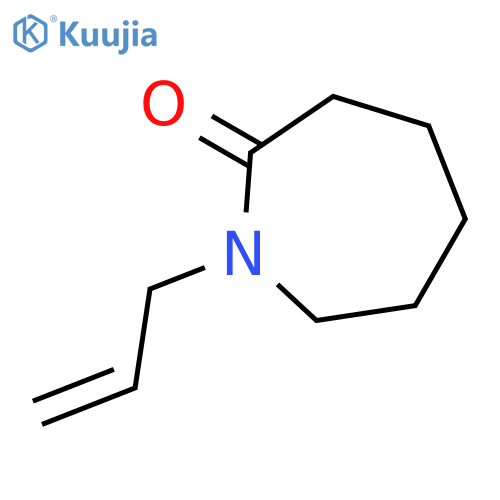 2H-Azepin-2-one,hexahydro-1-(2-propen-1-yl)- structure
