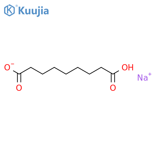 Nonanedioic acid,sodium salt (1:1) structure