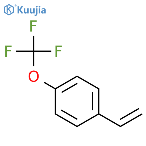 1-ethenyl-4-(trifluoromethoxy)benzene structure