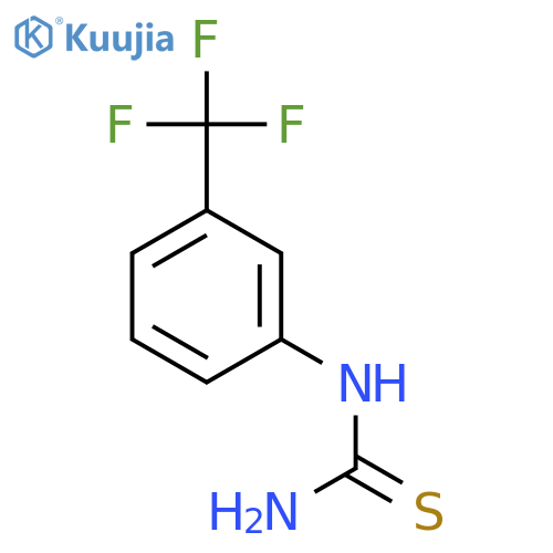 [3-(trifluoromethyl)phenyl]thiourea structure