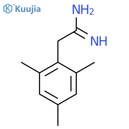 2-(2,4,6-trimethylphenyl)ethanimidamide structure