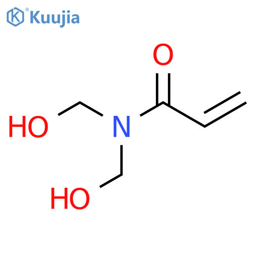N,N-Bis(hydroxymethyl)prop-2-enamide structure