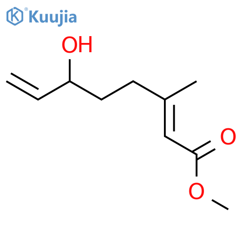 2,7-Octadienoic acid, 6-hydroxy-3-methyl-, methyl ester, (2E)- structure