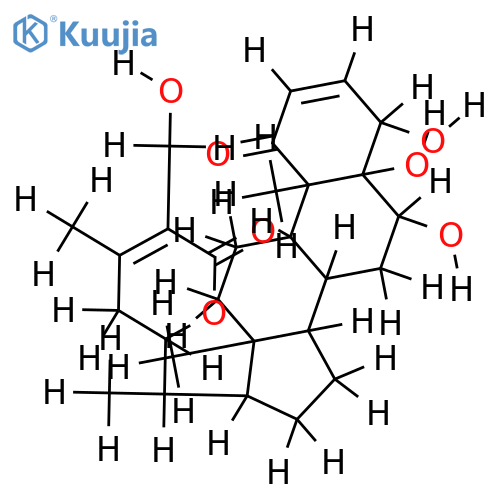 (4β,5β,6α,22R)-4,5,6,27-Tetrahydroxy-22,26-epoxyergosta-2,24-diene-1,26-dione structure