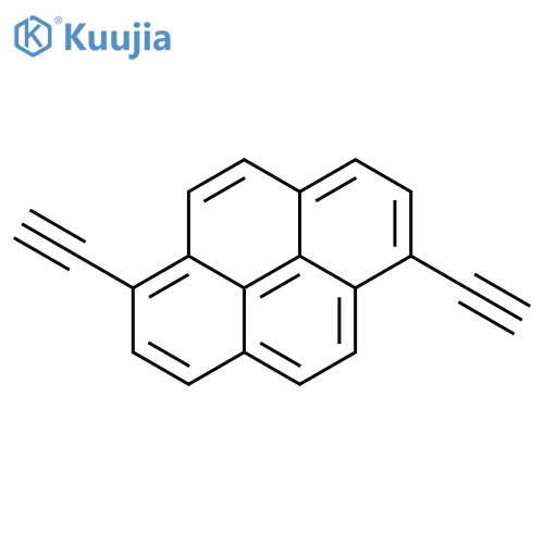 1,6-diethynylpyrene structure