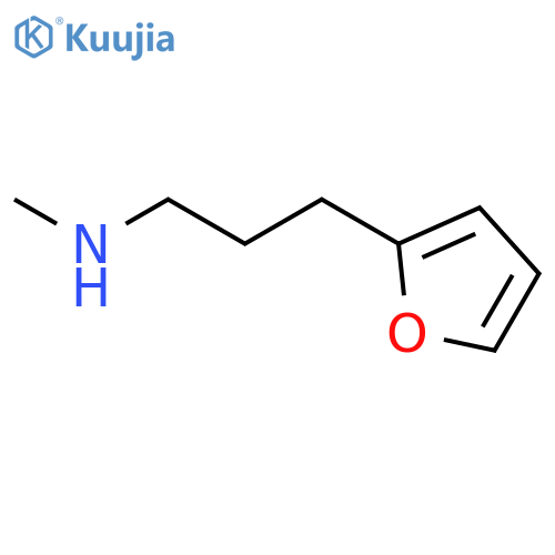 3-(Furan-2-yl)-N-methylpropan-1-amine structure