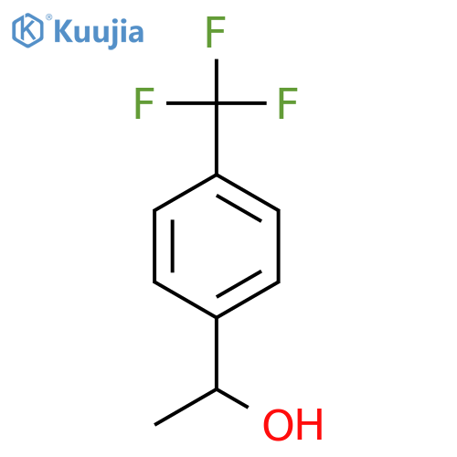 1-4-(Trifluoromethyl)phenylethanol structure