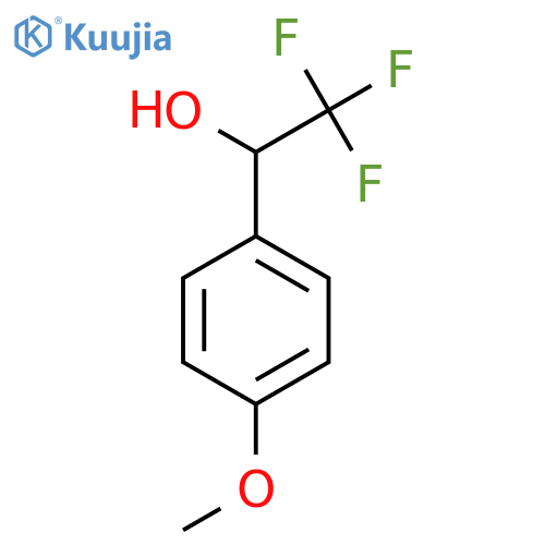 2,2,2-Trifluoro-1-(4-methoxyphenyl)ethanol structure