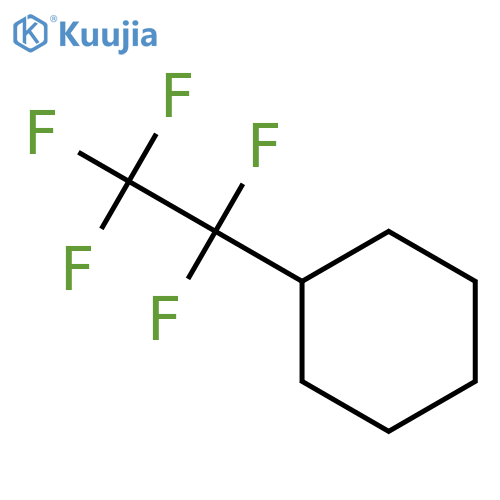Cyclohexane, (pentafluoroethyl)- structure
