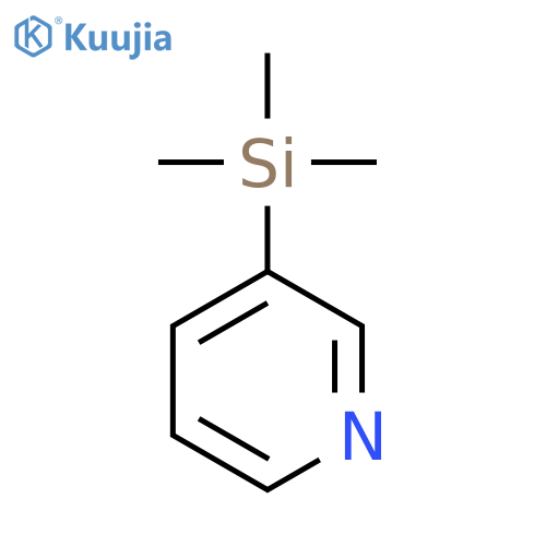 3-(trimethylsilyl)pyridine structure