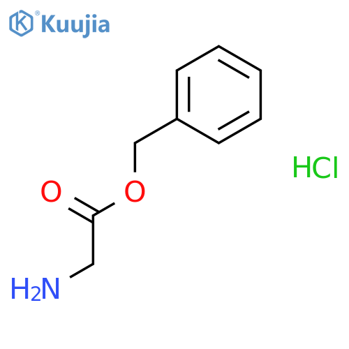 Benzyl 2-aminoacetate structure